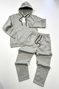 Horclad 001 Signature Grey Tracksuit — Rope Detail